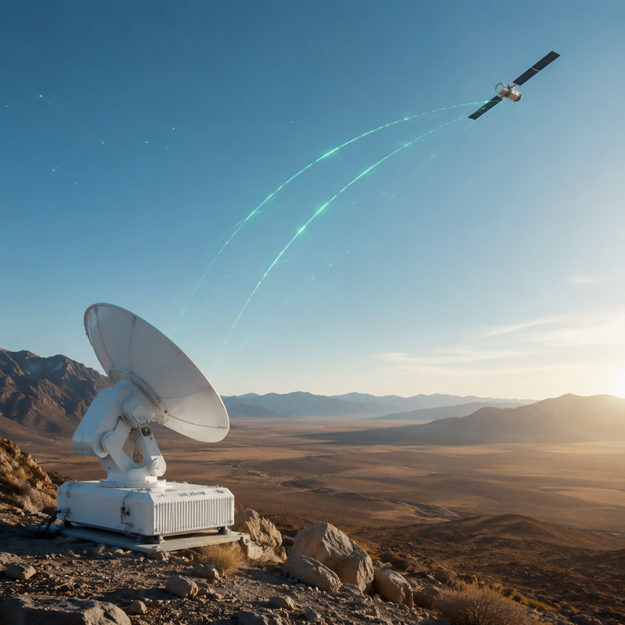Satellite communication and connected operations