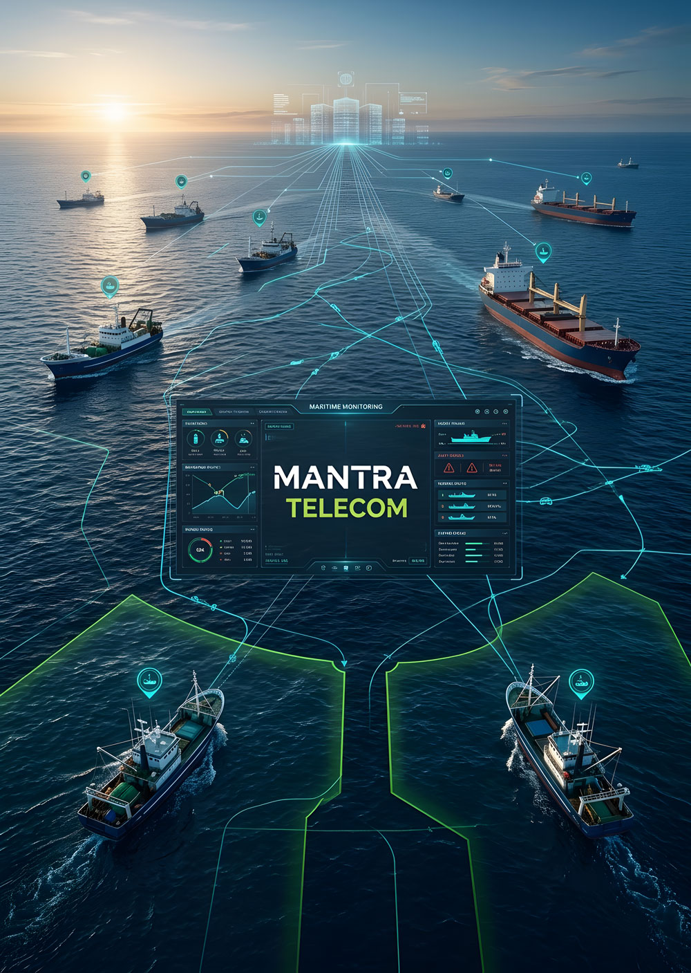MANTRA live vessel tracking interface