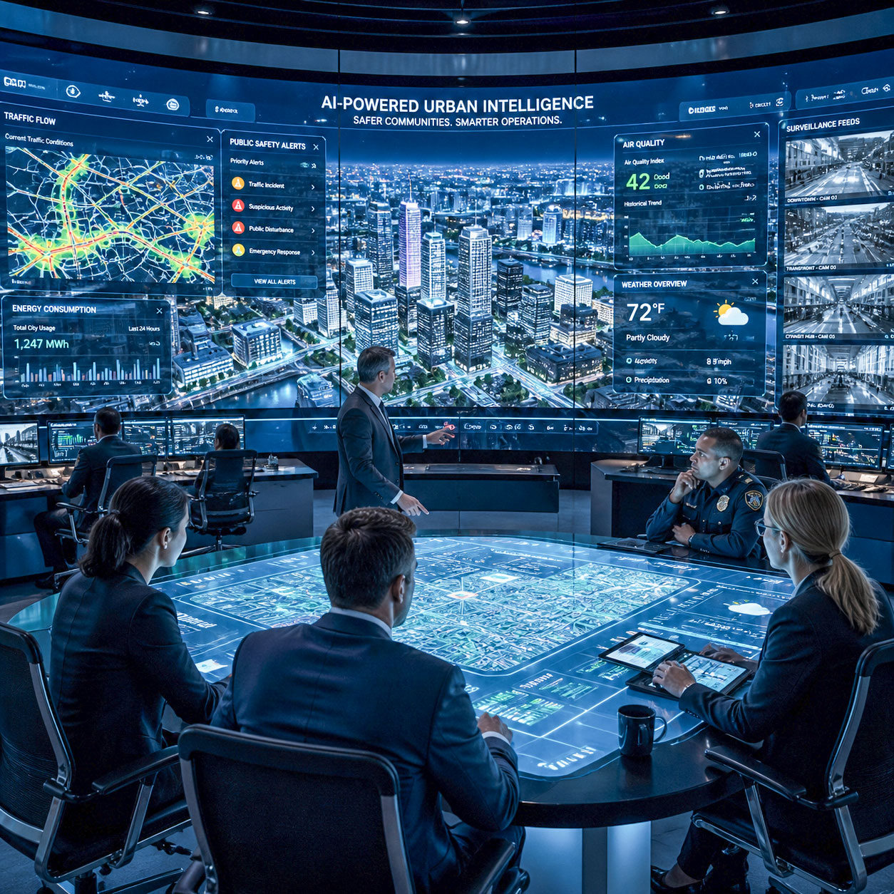 Municipal management and urban intelligence